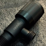 شیر پیسوار برنجی آبکاری کروم در بستهبندی کارتن صنعتی