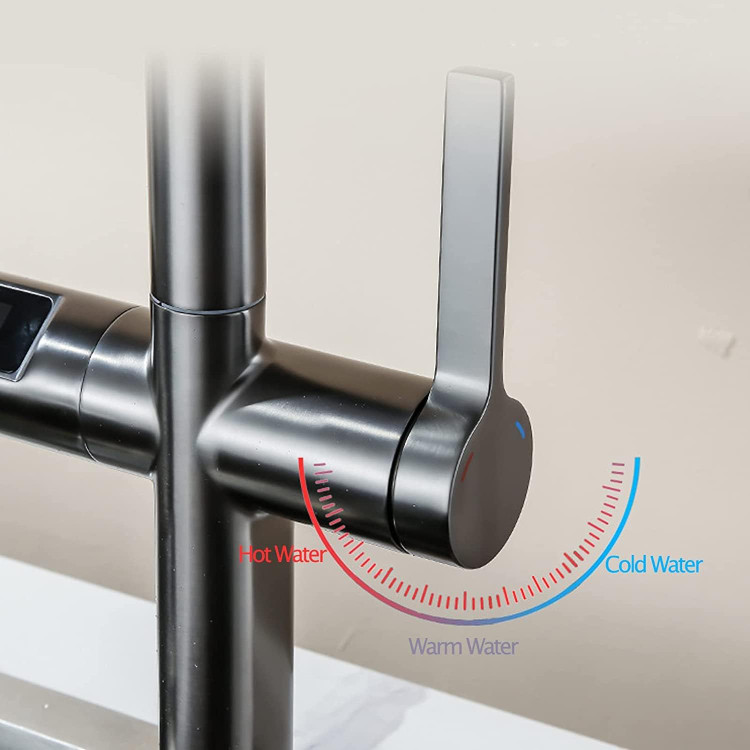 شیر ظرفشویی استیل ضدزنگ با چند حالت پاشش