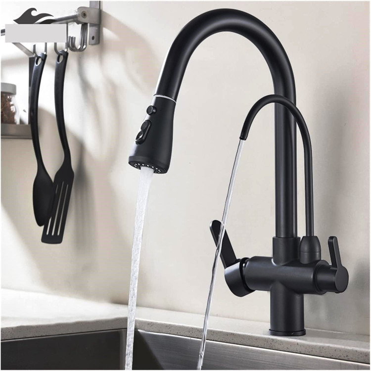 شیر ظرفشویی تصفیه دار هوادیائو با طراحی شاوری مدرن