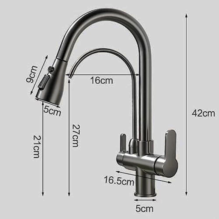 فیلتر سرخود قابل تعویض در قسمت ورودی آب تصفیهشده