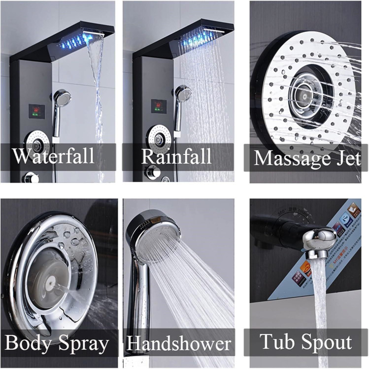 کنترل پنل دیجیتال با دکمههای لمسی