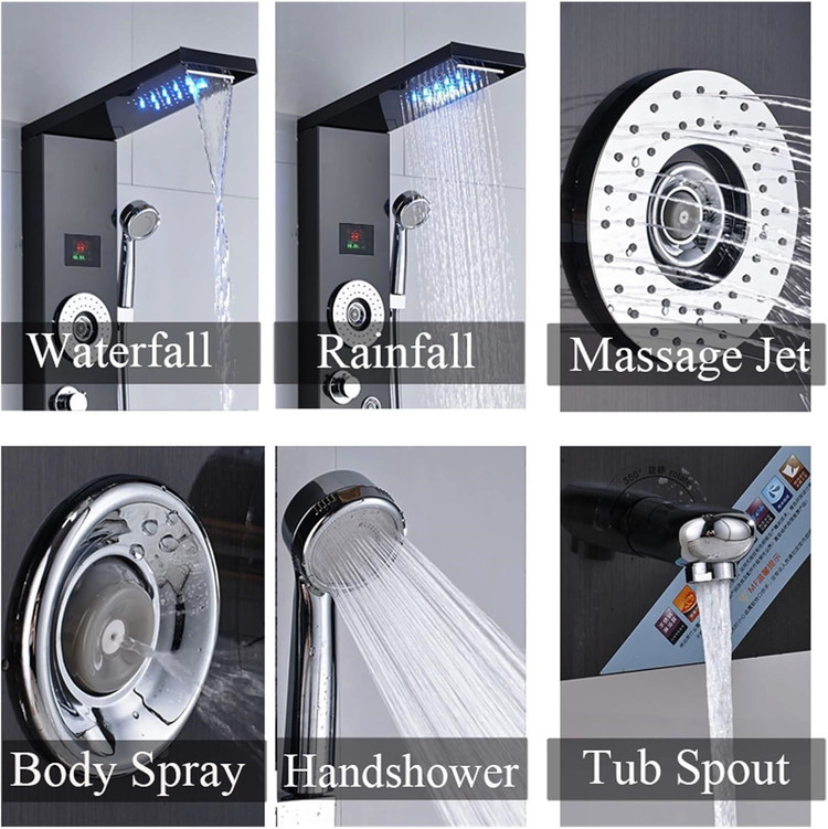 کنترل پنل دیجیتال با دکمههای لمسی