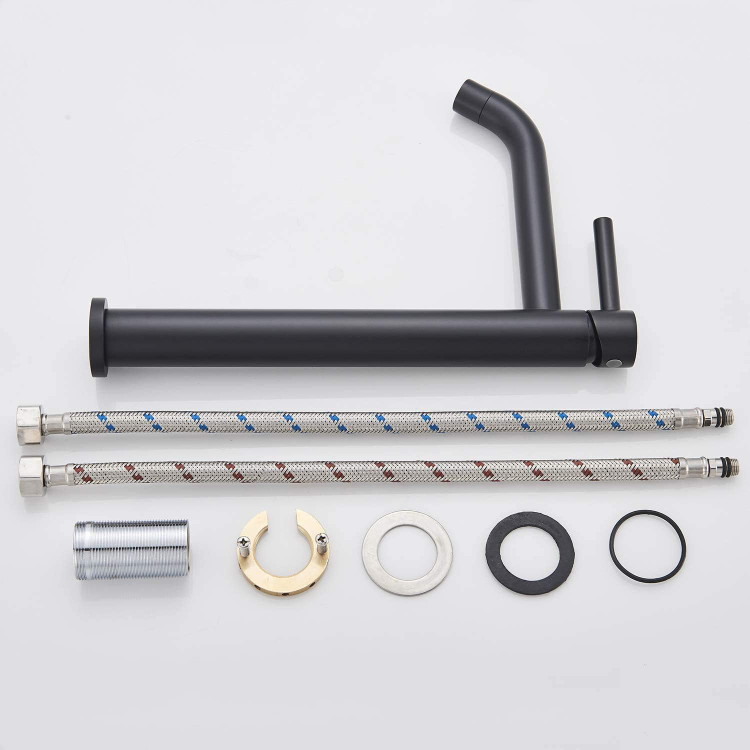 ترکیب زیبای شیر روشویی با سینک مدرن سفید