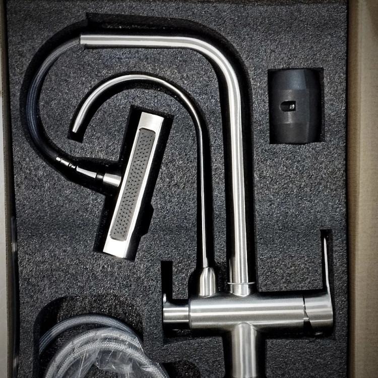 شیر ظرفشویی دومنظوره با خروجی آب تصفیهشده