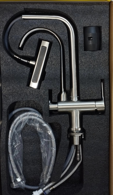 نصب آسان شیر ظرفشویی دومنظوره شاوری