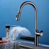 شیر ظرفشویی آبشاری با پاشش بهینه که به کاهش مصرف آب کمک میکند و نیازهای شما را برآورده میسازد.