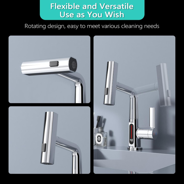 شیر شاوری آشپزخانه ۴ حالته مدرن