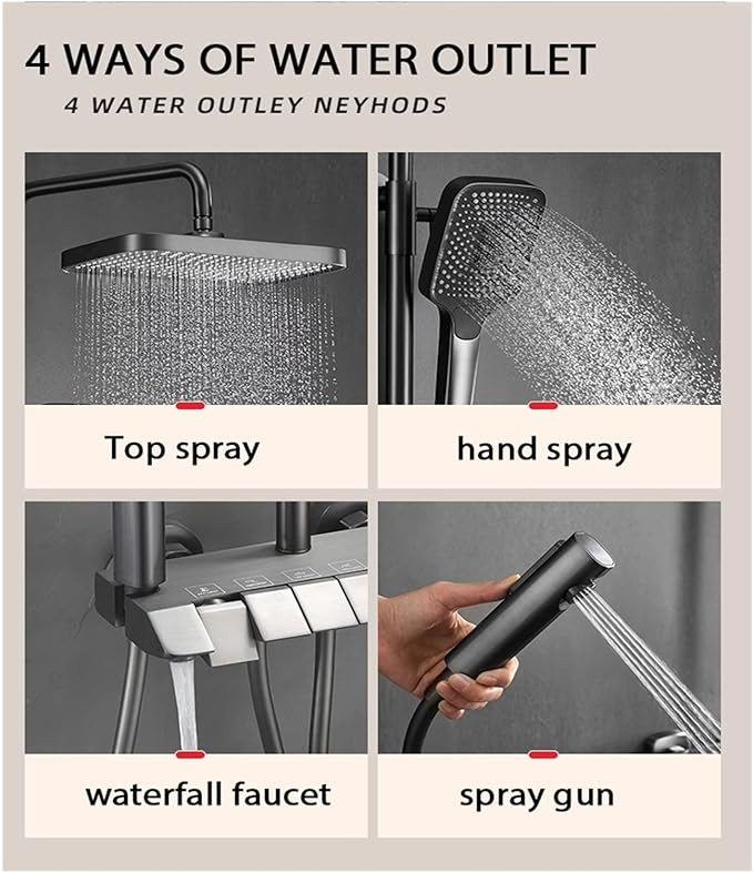 کنترل دما دیجیتال دوش D-Piano Pro