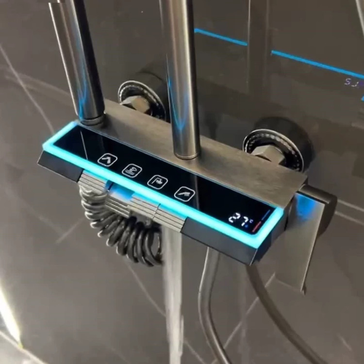 نمایشگر دیجیتال ساده دوش هوشمند Dikalan