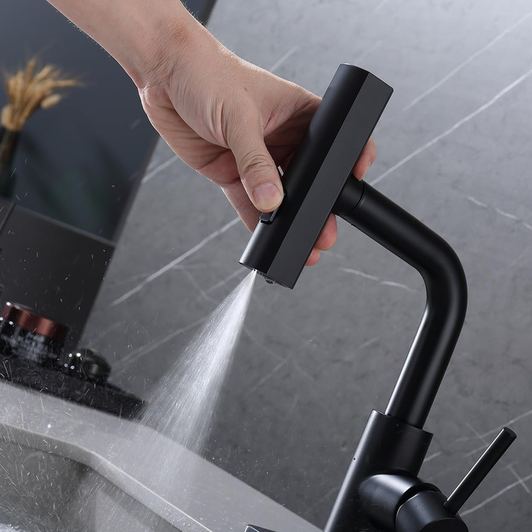 شیر روشویی چهار حالته اصلی HD-405 کروم براق