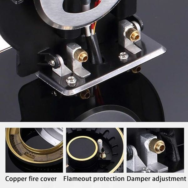 نمای جانبی از متریال باکیفیت و اتصالات دقیق