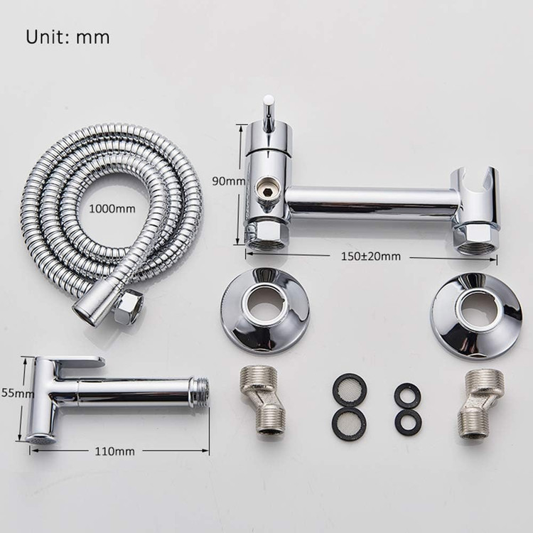 نصب پک شیر روشویی و دوش حمام در سرویس ایرانی