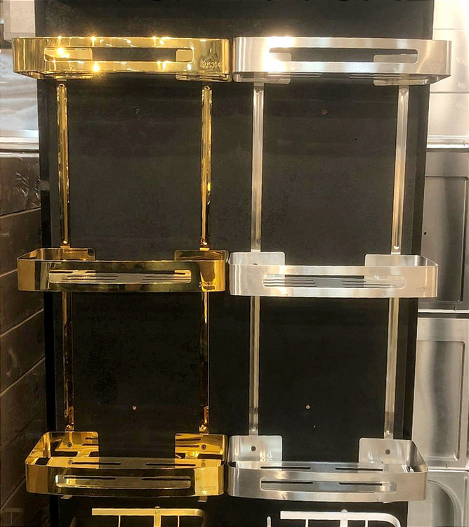 قفسه حمام Hyshin با طراحی لوکس و براق، نمای جانبی