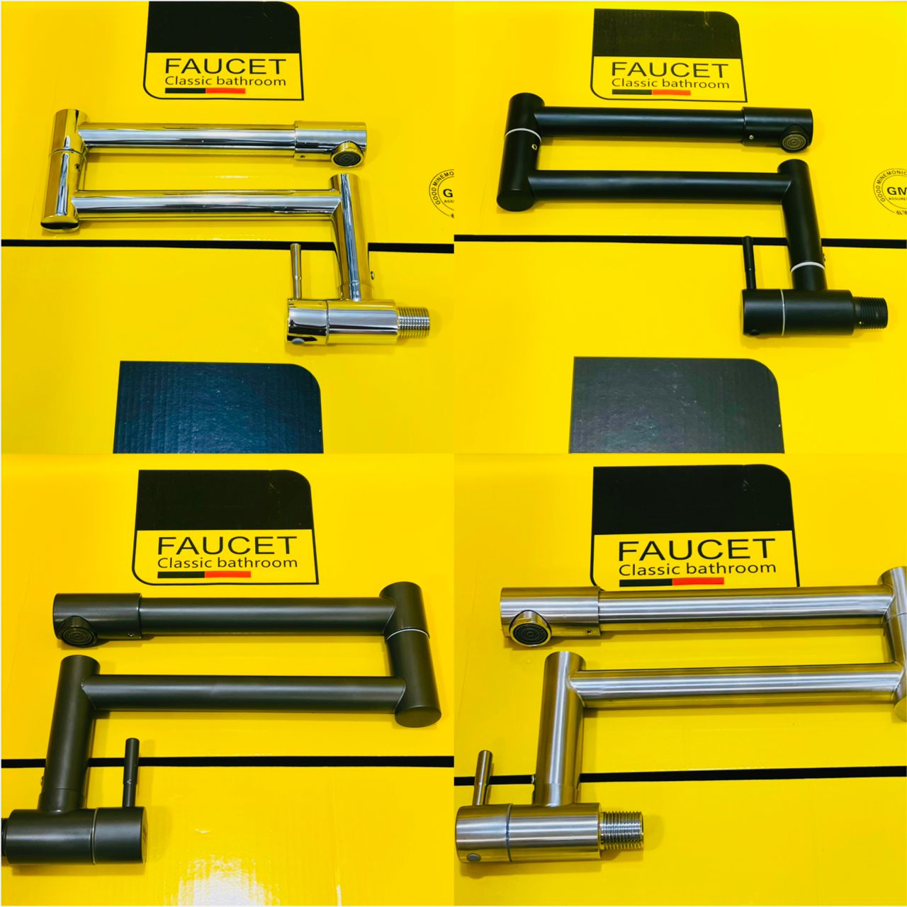 Black pot filler faucet, Dekalan brand - original