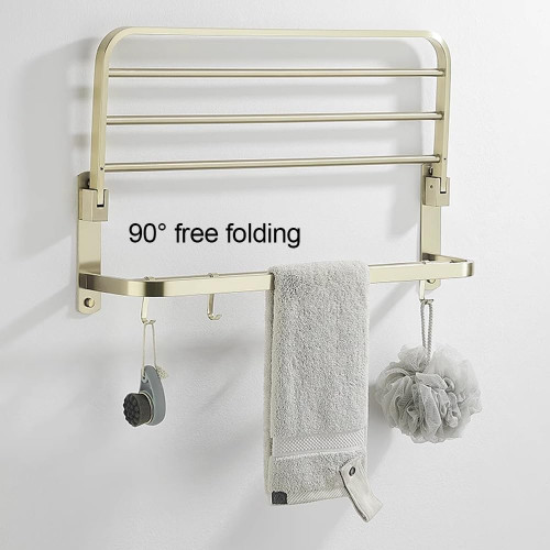 گیرههای محکم رخت آویز تاشو برای حوله و لباس