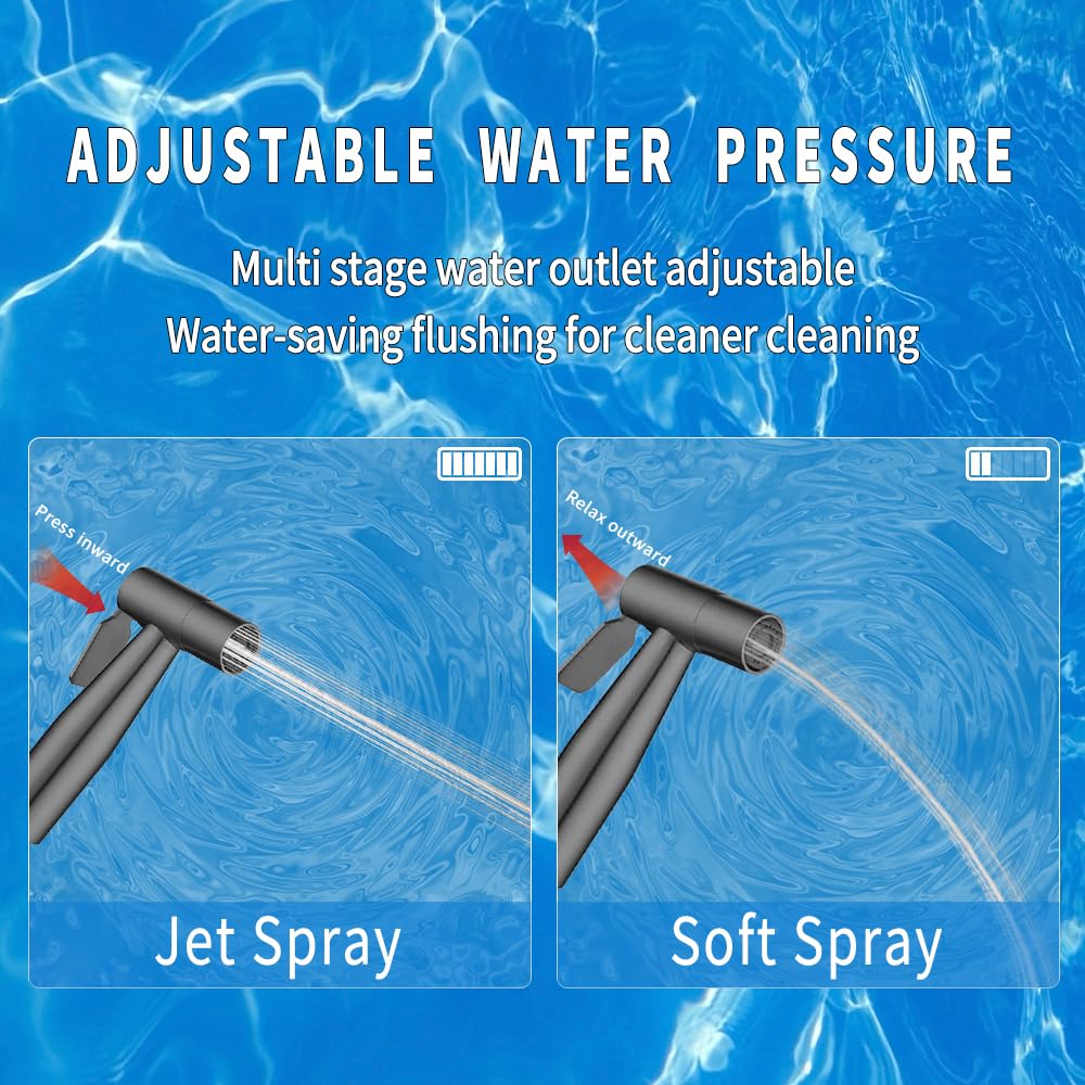 شطاف دستی SUS304 با روکش براش و کیفیت لوکس در حمام مدرن