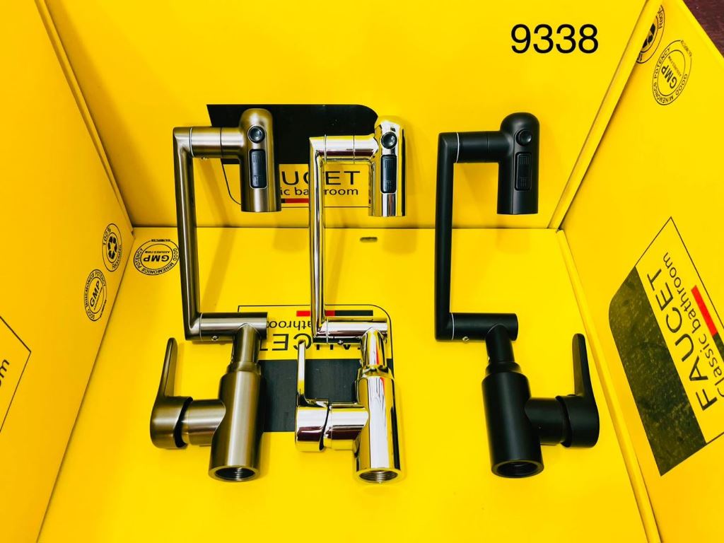 شیر آب با قابلیت چرخش ۳۶۰ درجه برای دسترسی کامل