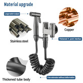 نمای نزدیک نازل شاتاف دیکالان با طراحی مهندسی خاکستری
