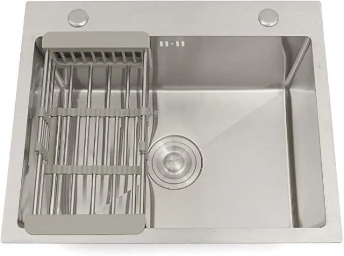 سینک استیل ضد زنگ HuaDiao با مقاومت بالا در برابر مواد شوینده