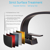 Close-up قطعات داخلی شیر روشویی Hyshin