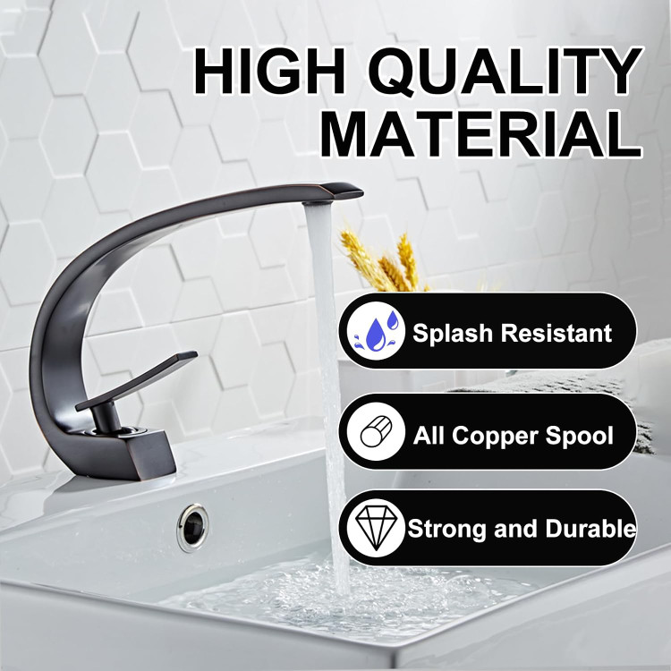 لوگوی Hyshin روی شیر روشویی