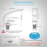 شیر روشویی Hyshin در محیط مرطوب بدون لکه زنگ
