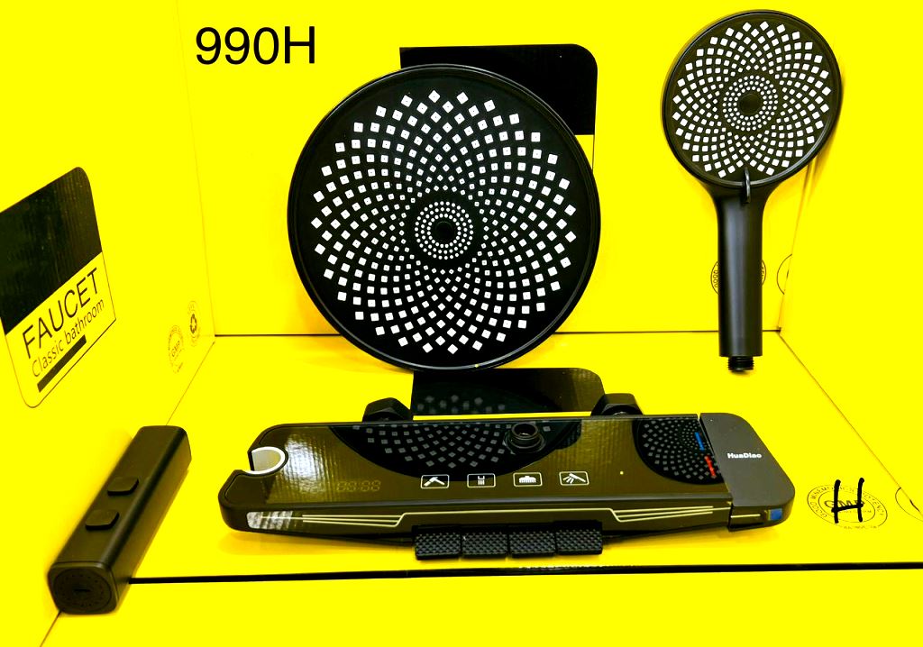 جنس استیل ضد زنگ و نمای پریمیوم دوش دیجیتال هوادیا