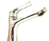 نصب و اجرای شیر روشویی هایشن در یک سرویس بهداشتی لوکس