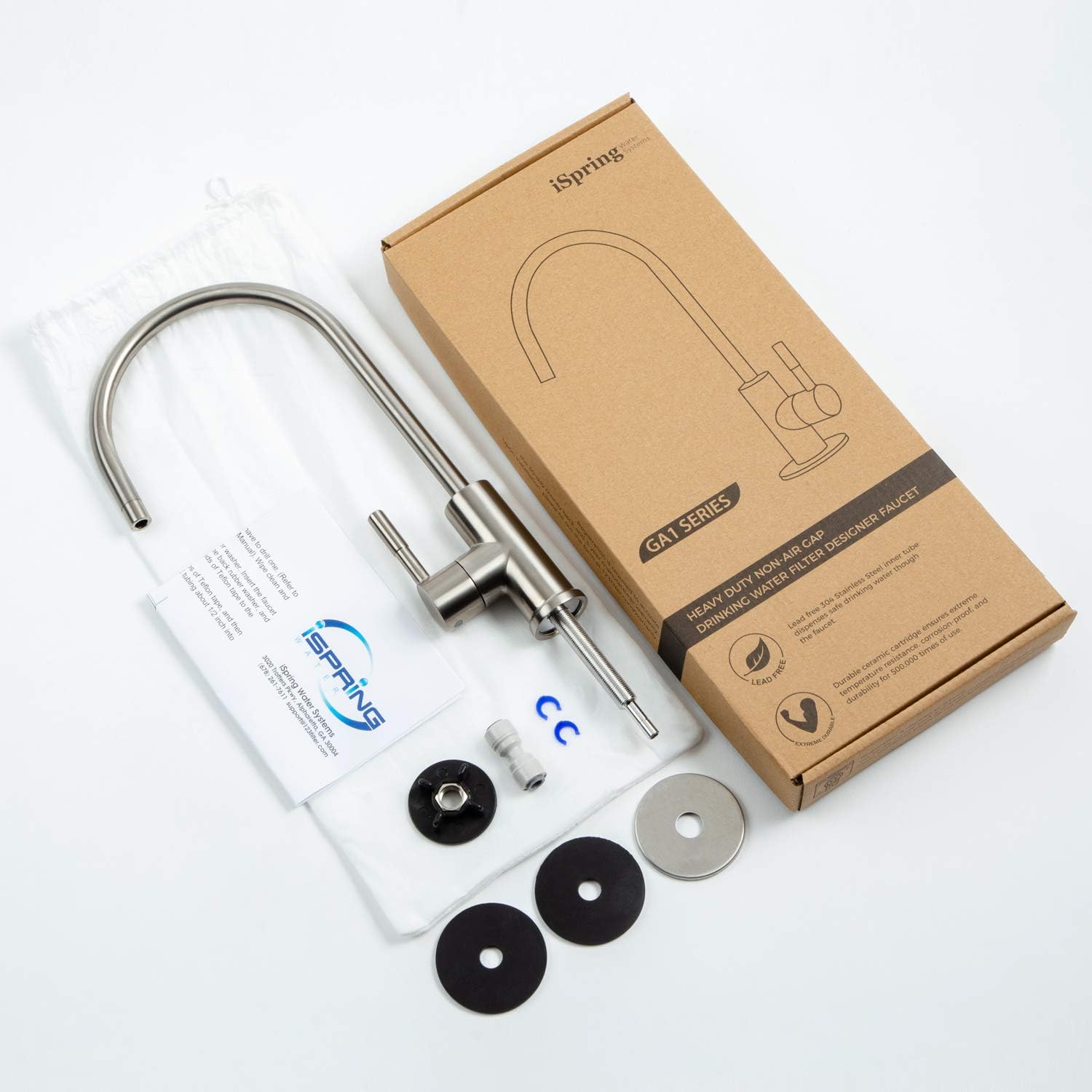 عملکرد چرخش کامل شیر TechFlow برای دسترسی آسان از هر زاویه