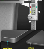 عملکرد آبشاری آرام و یکنواخت سینک در حال شستشوی سبزیجات