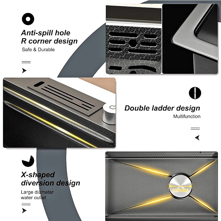 سینک استیل SUS-304