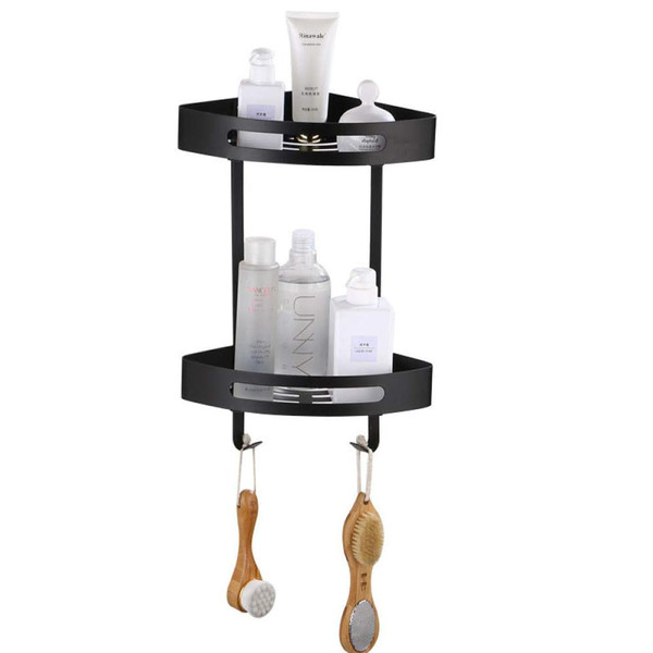 نمای نزدیک شلف کنجی حمام Hyshin با طراحی مدرن