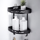 قفسه دو طبقه کنج حمام هایشنگ با طراحی مدرن