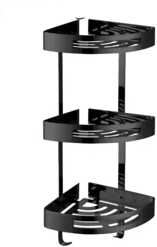 نمای نزدیک قفسه کنجی هایشنگ با استیل ضد زنگ 304