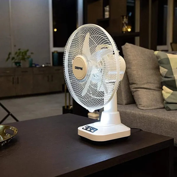 Geepas rechargeable oscillating fan