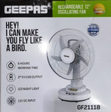 پنکه رومیزی شارژی پرقدرت