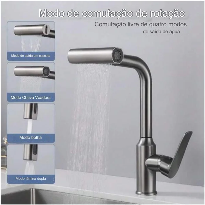 دوش حمام پیانویی مدرن با سیستم قطع و وصل سریع آب - برند آلفاتپ