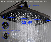 مقایسه بصری دوش پیانویی Dikalan با دوشهای معمولی