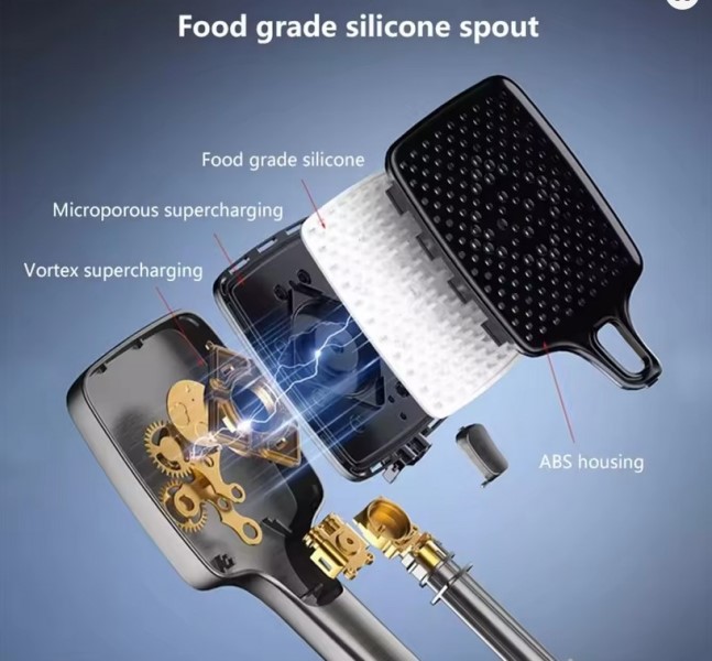 نمای نزدیک کلیدهای لمسی دوش دیجیتال سان مارینو