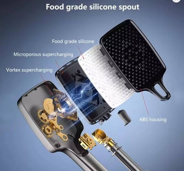 نمای نزدیک کلیدهای لمسی دوش دیجیتال سان مارینو