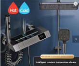 مقایسه بصری دوش هوشمند سان مارینو با دوش معمولی