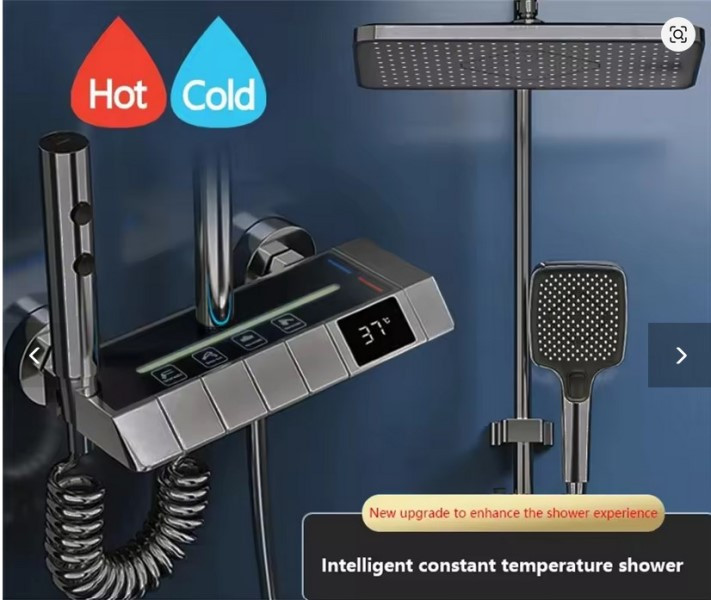 مقایسه بصری دوش هوشمند سان مارینو با دوش معمولی