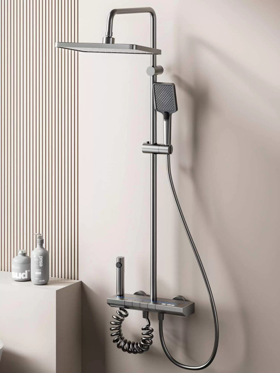 نمودار نصب آسان دوش پیانویی هوشمند سان مارینو