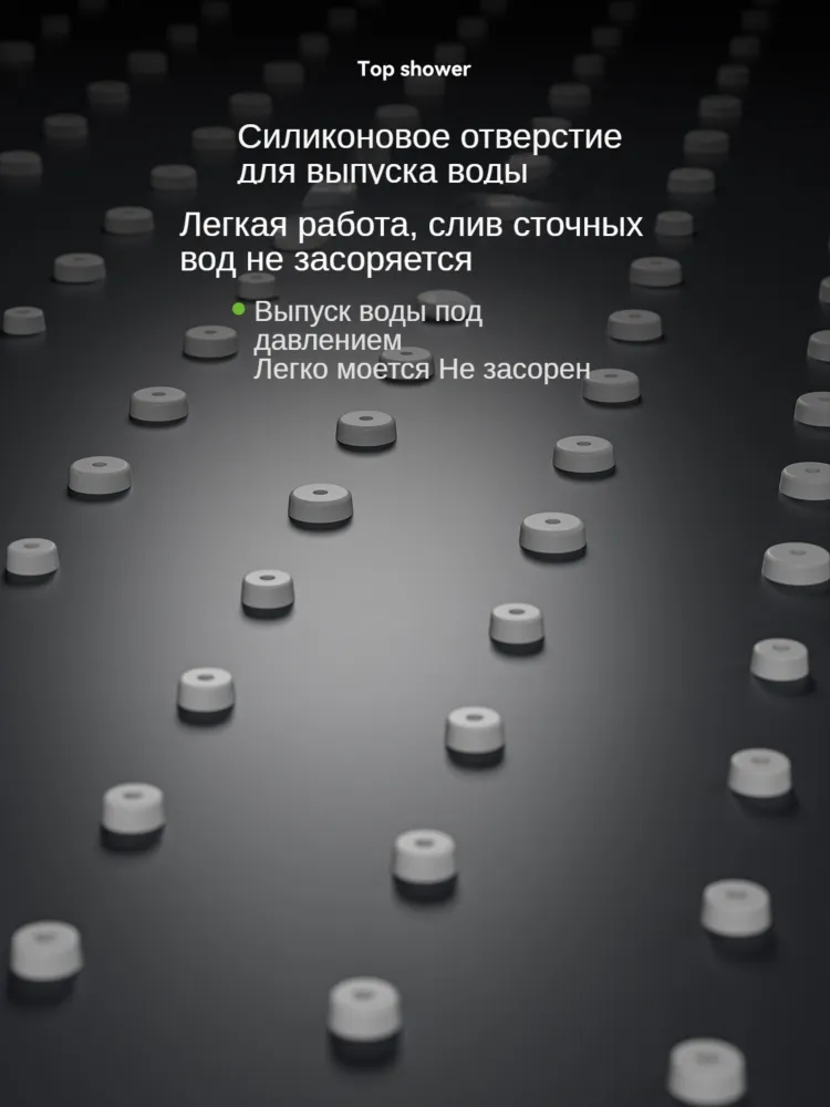 نمای نزدیک کلیدهای لمسی پیانویی دوش هوشمند سان مارینو