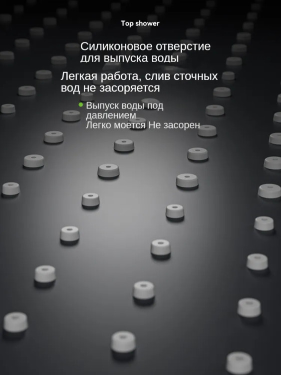 نمای نزدیک کلیدهای لمسی پیانویی دوش هوشمند سان مارینو