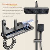 دوش پیانویی هوشمند سان مارینو مدل C4119 با طراحی گرند پیانو در حمام مدرن