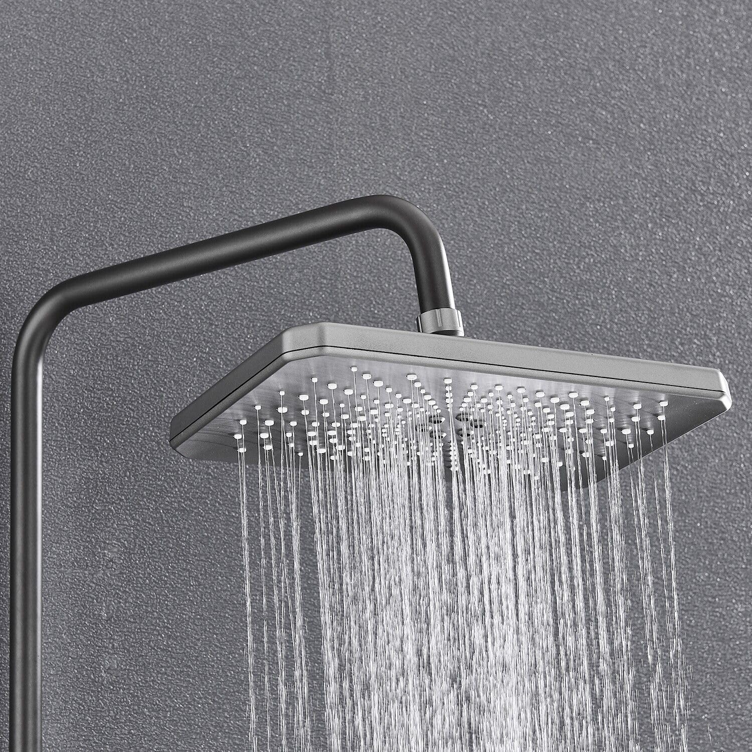 نصب دوش حمام پیانویی در حمام ویلا لوکس