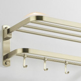 دوش حمام پیانویی مشکی مات با کلید پیانو روی پنل