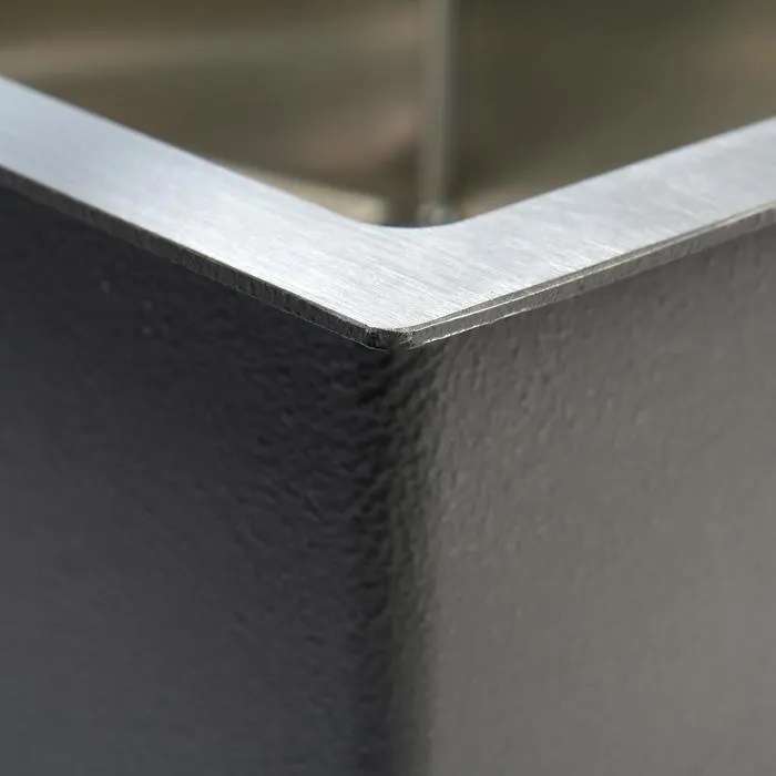 سینک تک لگن استیل ضد زنگ مدل HuaDiao 40×40