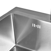 سینک تک لگن استیل ضد زنگ مدل HuaDiao 40×40